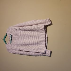 Universal thread lilac knit sweater in size medium. Perfect with leggings.